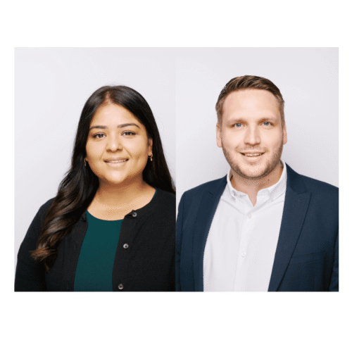 Raksha Aggarwal and Nathan Mee