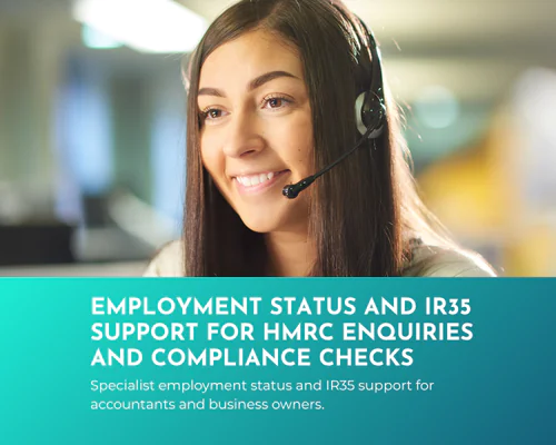 Employment Status and IR35 Support for HMRC Enquiries and Compliance Checks